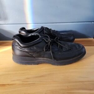 Thom McAn Black Leather Grandpa Sneakers